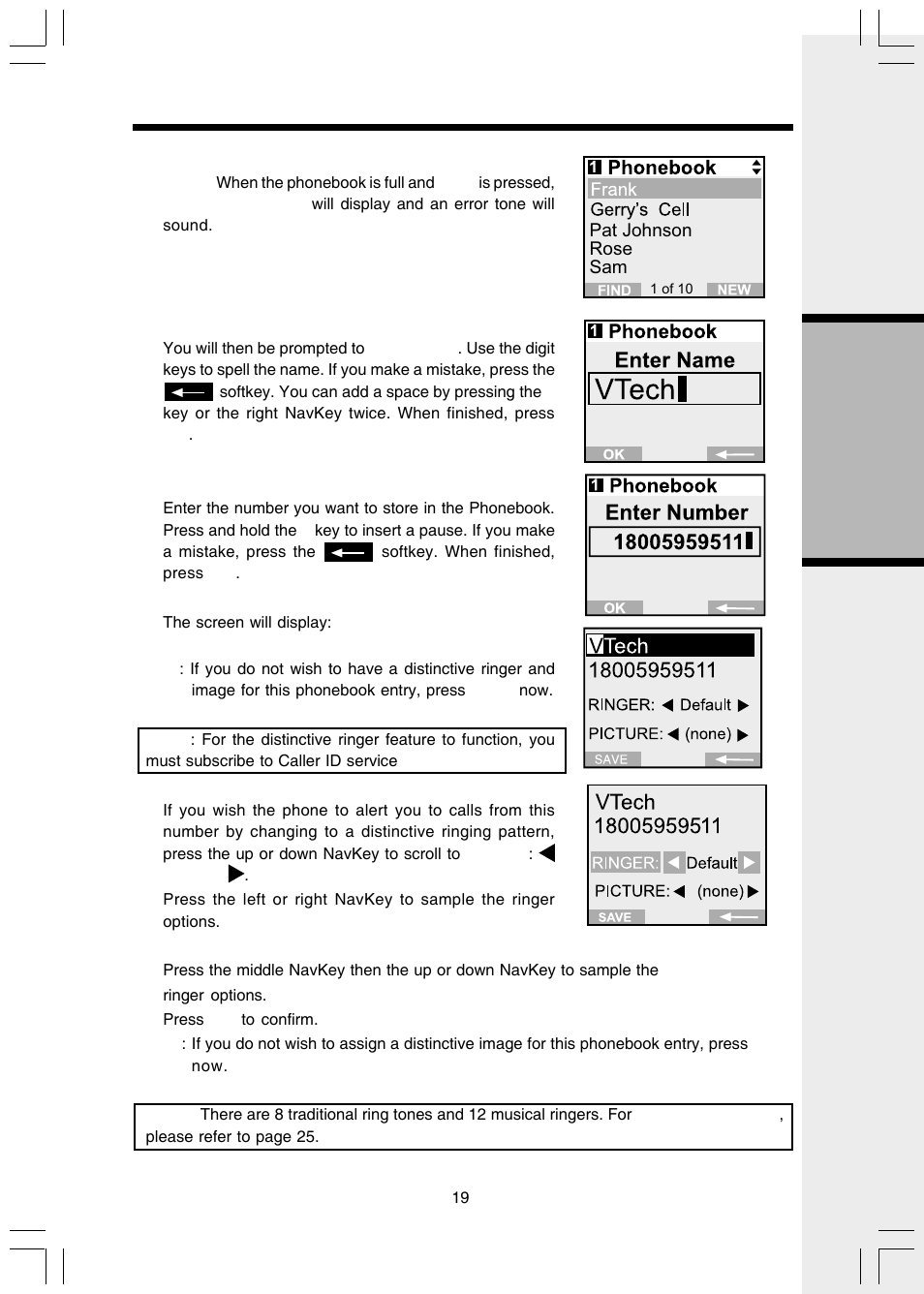 Handset menu, Basic operation | VTech i 5803 User Manual | Page 19 / 56