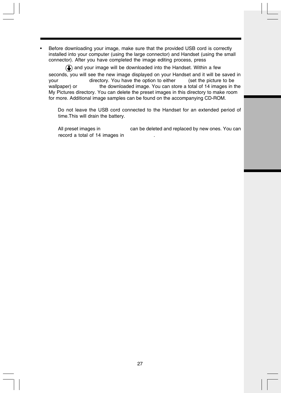 Picture download, Basic operation | VTech i 5803 User Manual | Page 27 / 56
