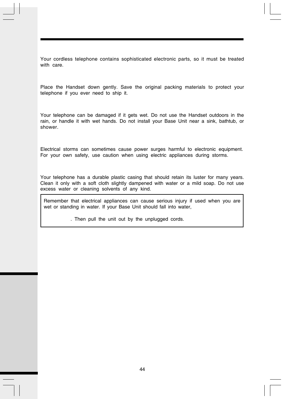 Maintenance, Additional information | VTech i 5803 User Manual | Page 44 / 56