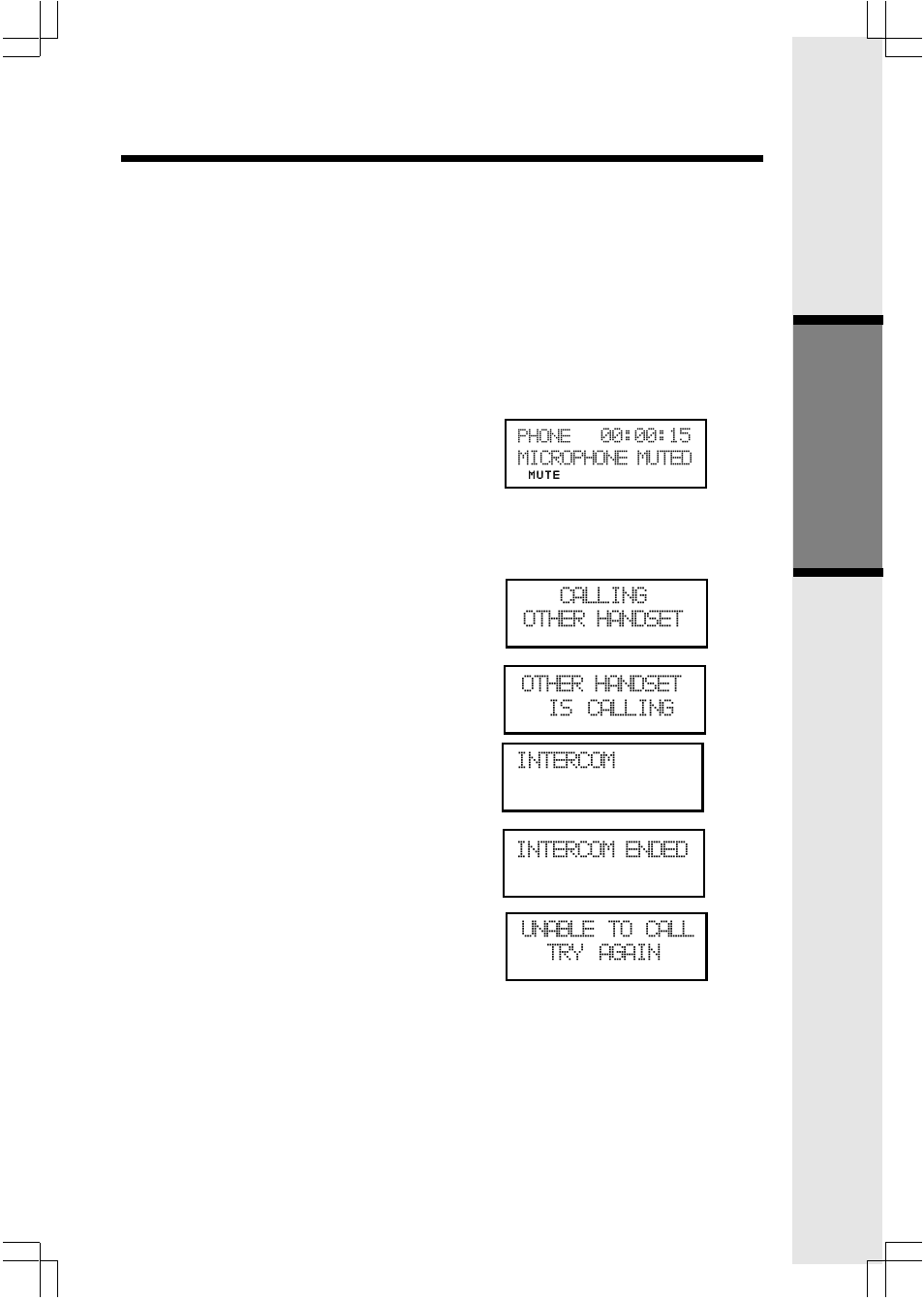 Handset operation basic operation, Mute function, Intercom call | Call forward and call transfer | VTech 2625 User Manual | Page 11 / 37