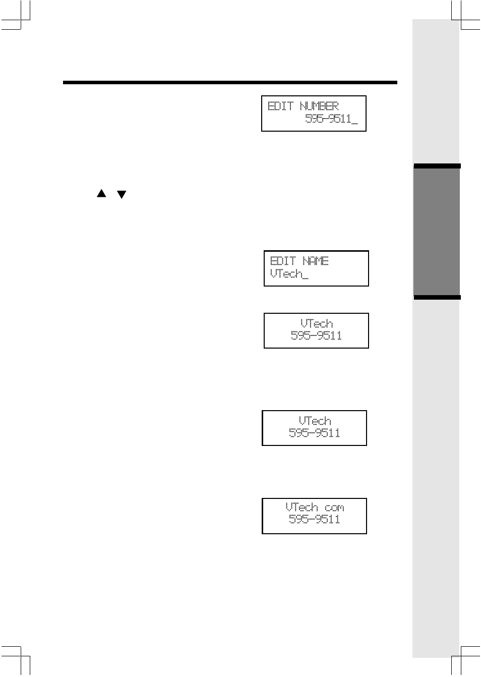 Phonebook operation basic operation | VTech 2625 User Manual | Page 17 / 37