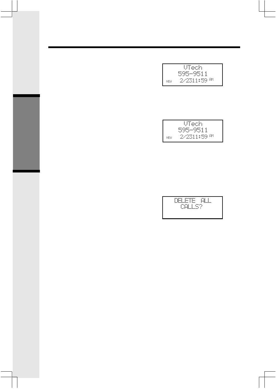Dialing from caller id, Deleting caller id | VTech 2625 User Manual | Page 20 / 37