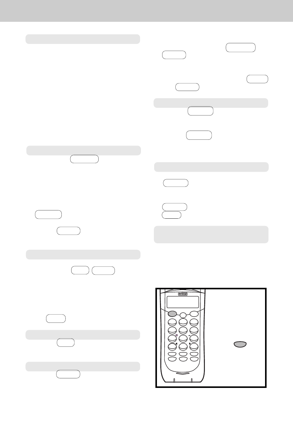 Quick reference guide | VTech 1930c User Manual | Page 23 / 44