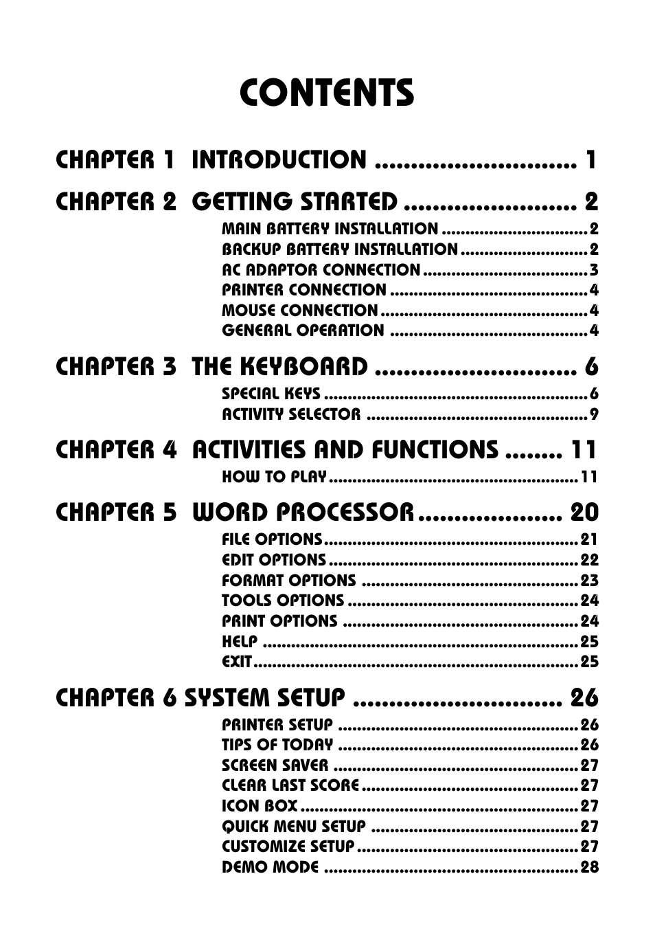 VTech Precomputer Power Pad Plus User Manual | Page 3 / 88