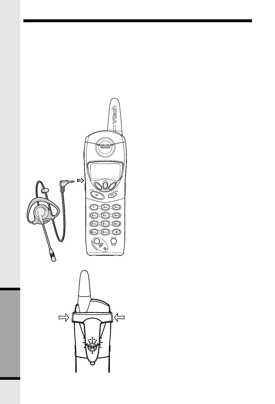 Headset operation | VTech VT5831 User Manual | Page 36 / 49