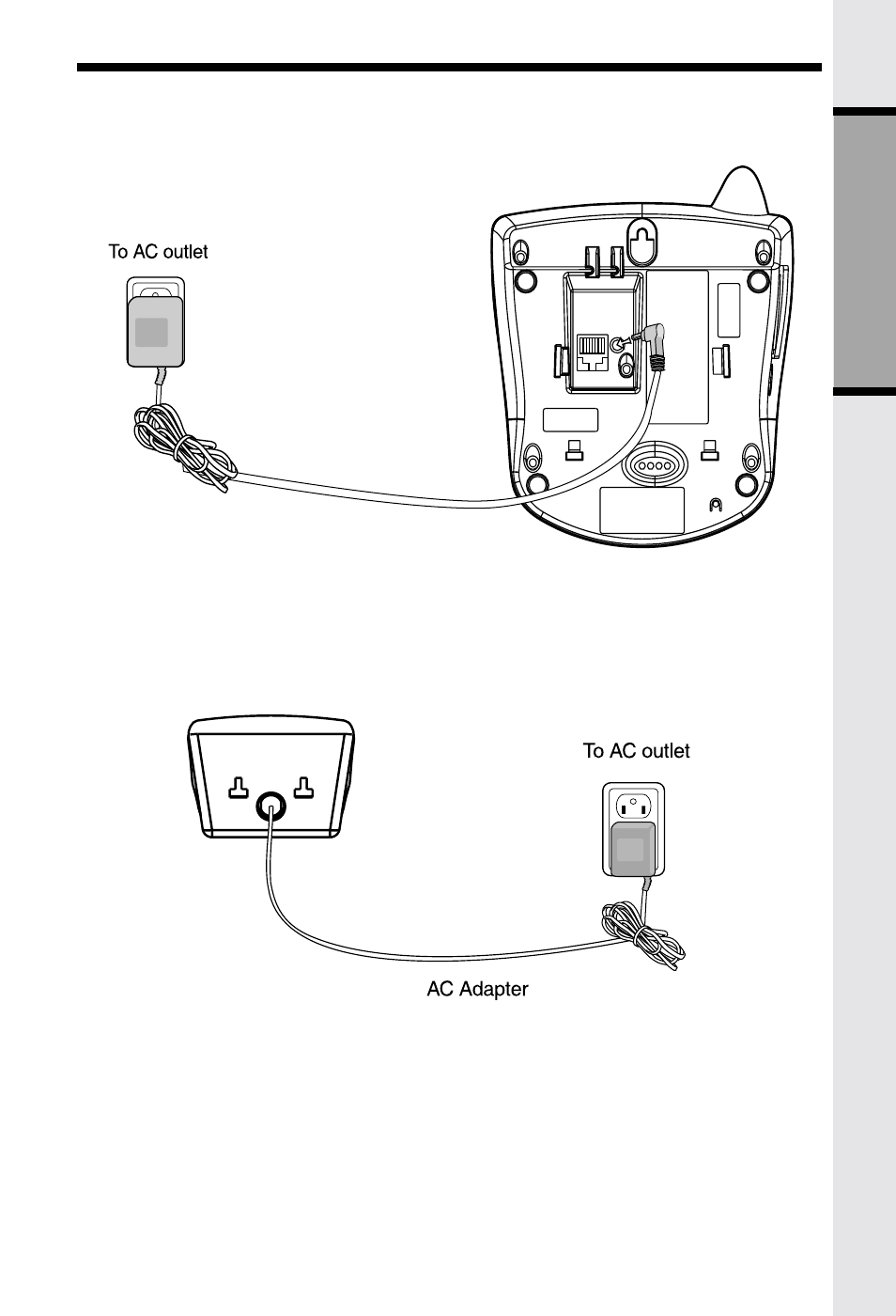 Setup getting st ar ted | VTech VT5831 User Manual | Page 7 / 49