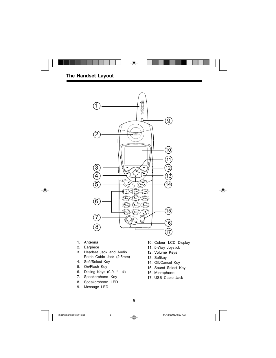 VTech i 5836 User Manual | Page 7 / 60