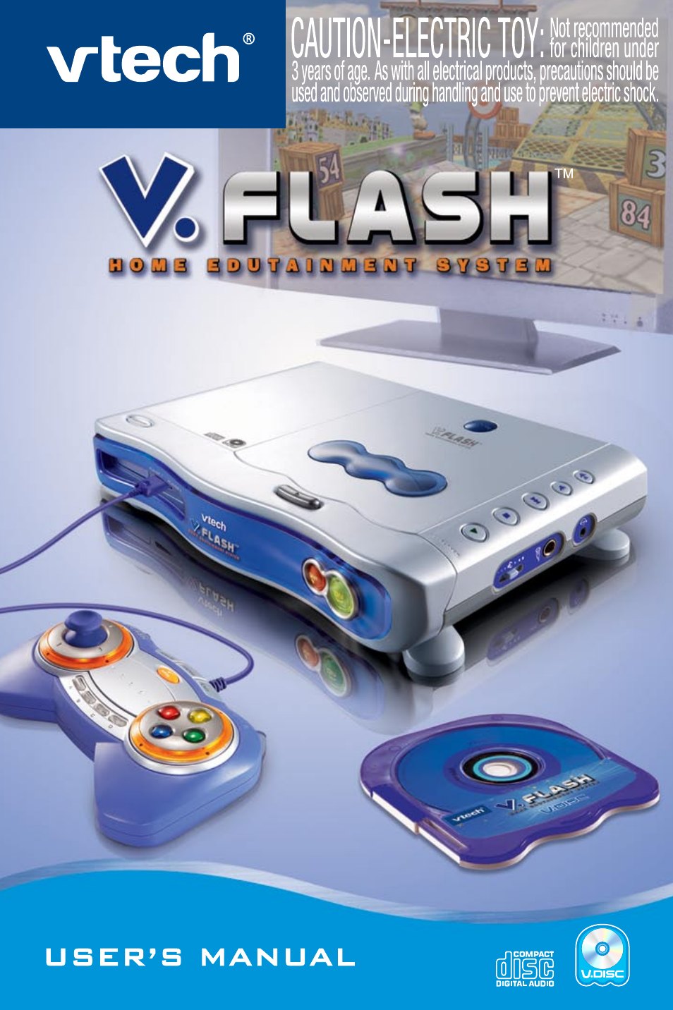 VTech Home Edutainment System User Manual | 20 pages