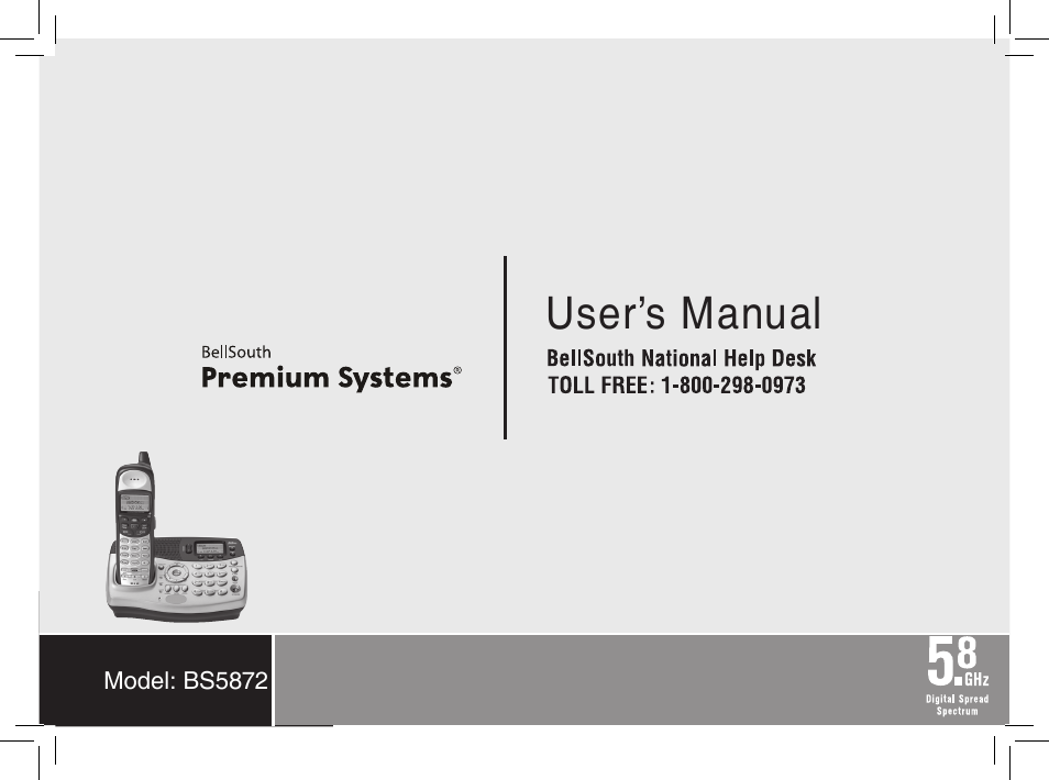 User’s manual | VTech BS5872 User Manual | Page 53 / 53