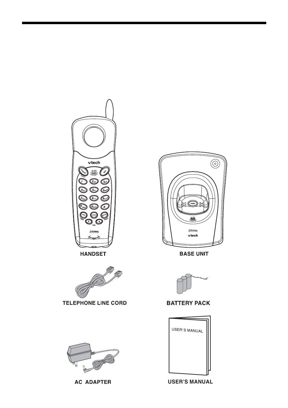 Introduction, Parts check list | VTech Telephone User Manual | Page 2 / 24