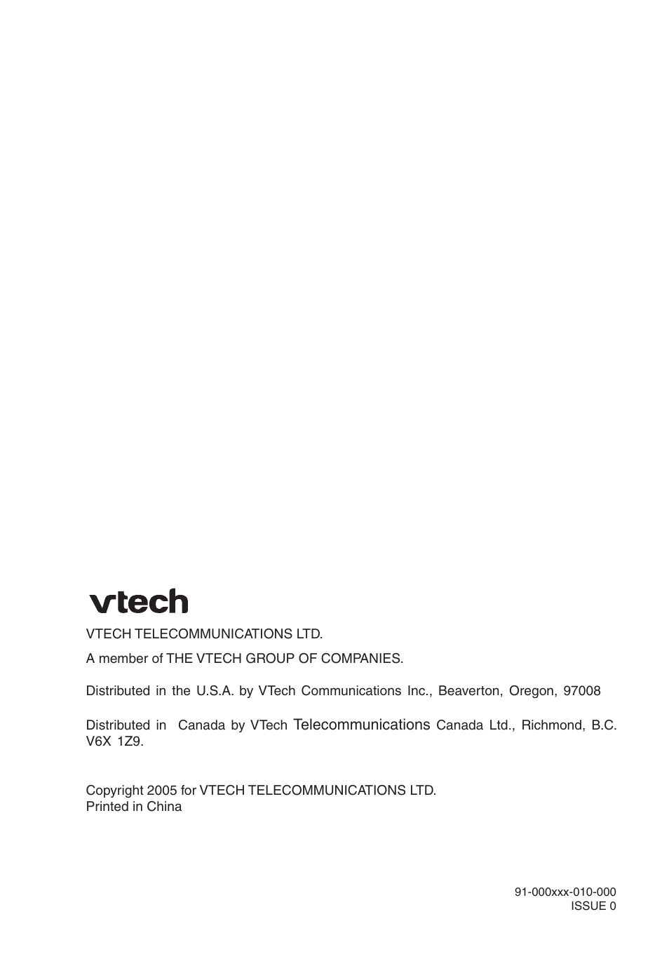 VTech i 5808 User Manual | Page 21 / 23