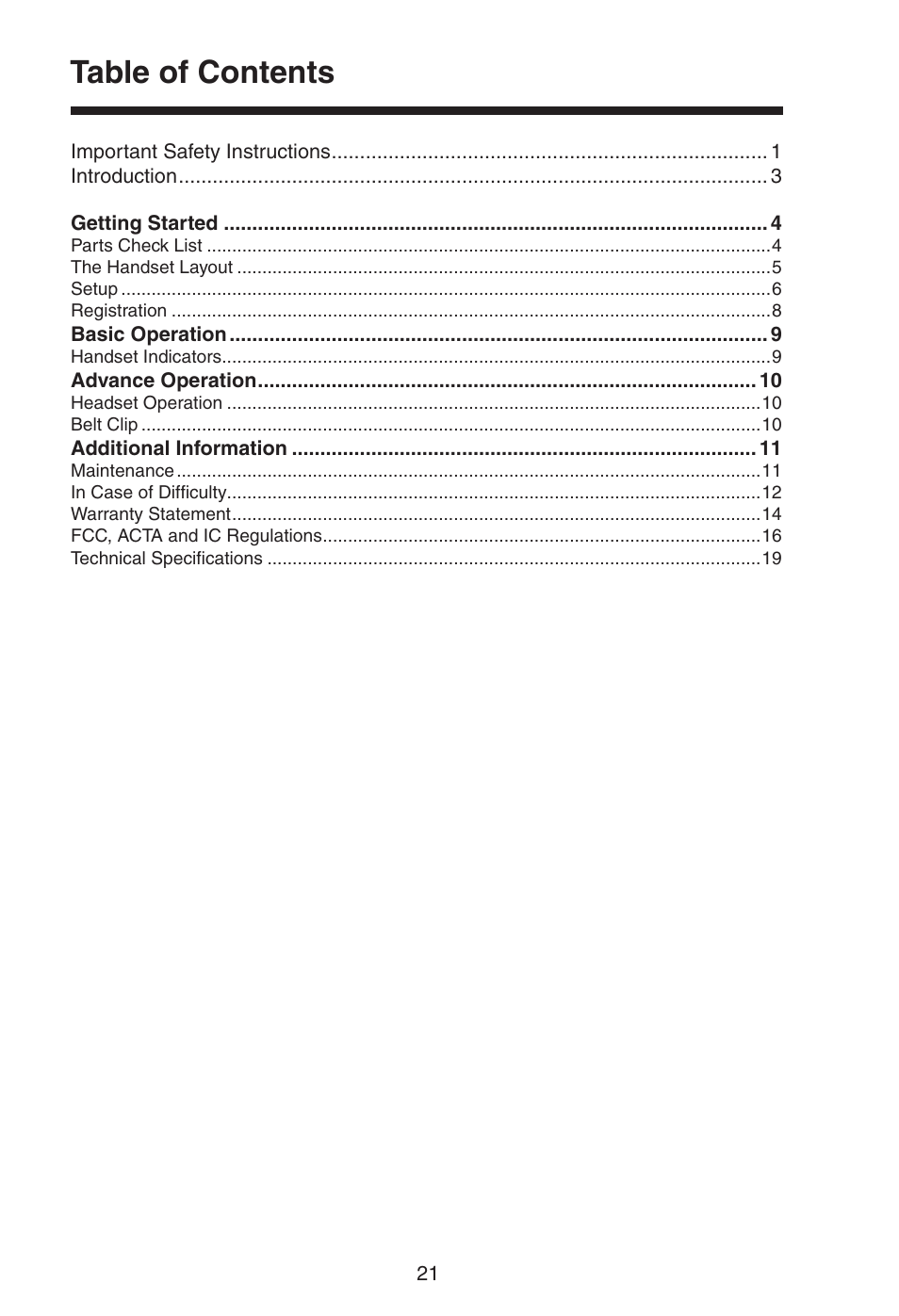 VTech i 5808 User Manual | Page 22 / 23