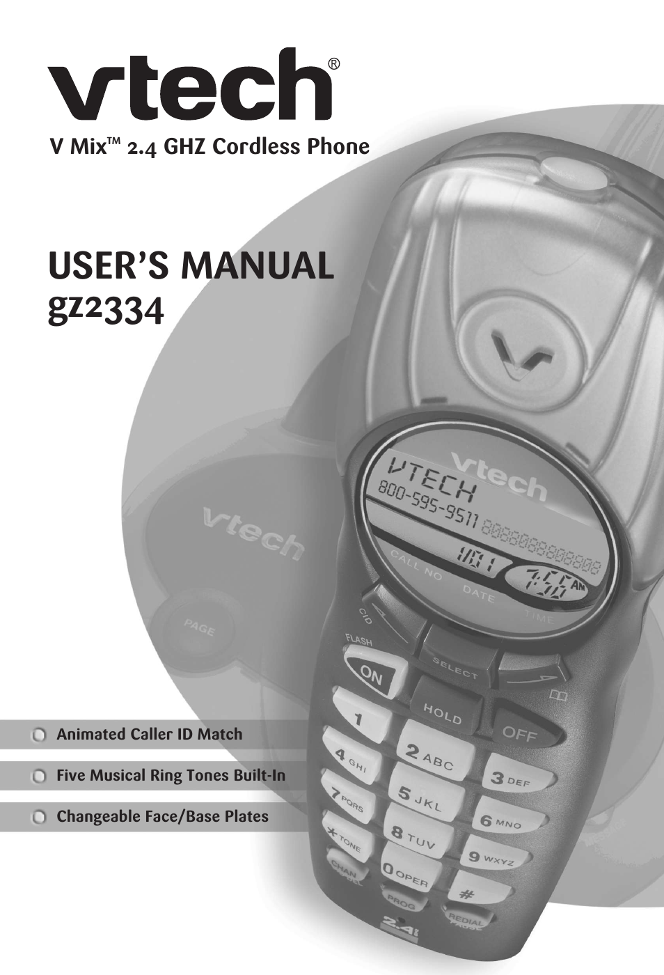 VTech gz2334 User Manual | 35 pages