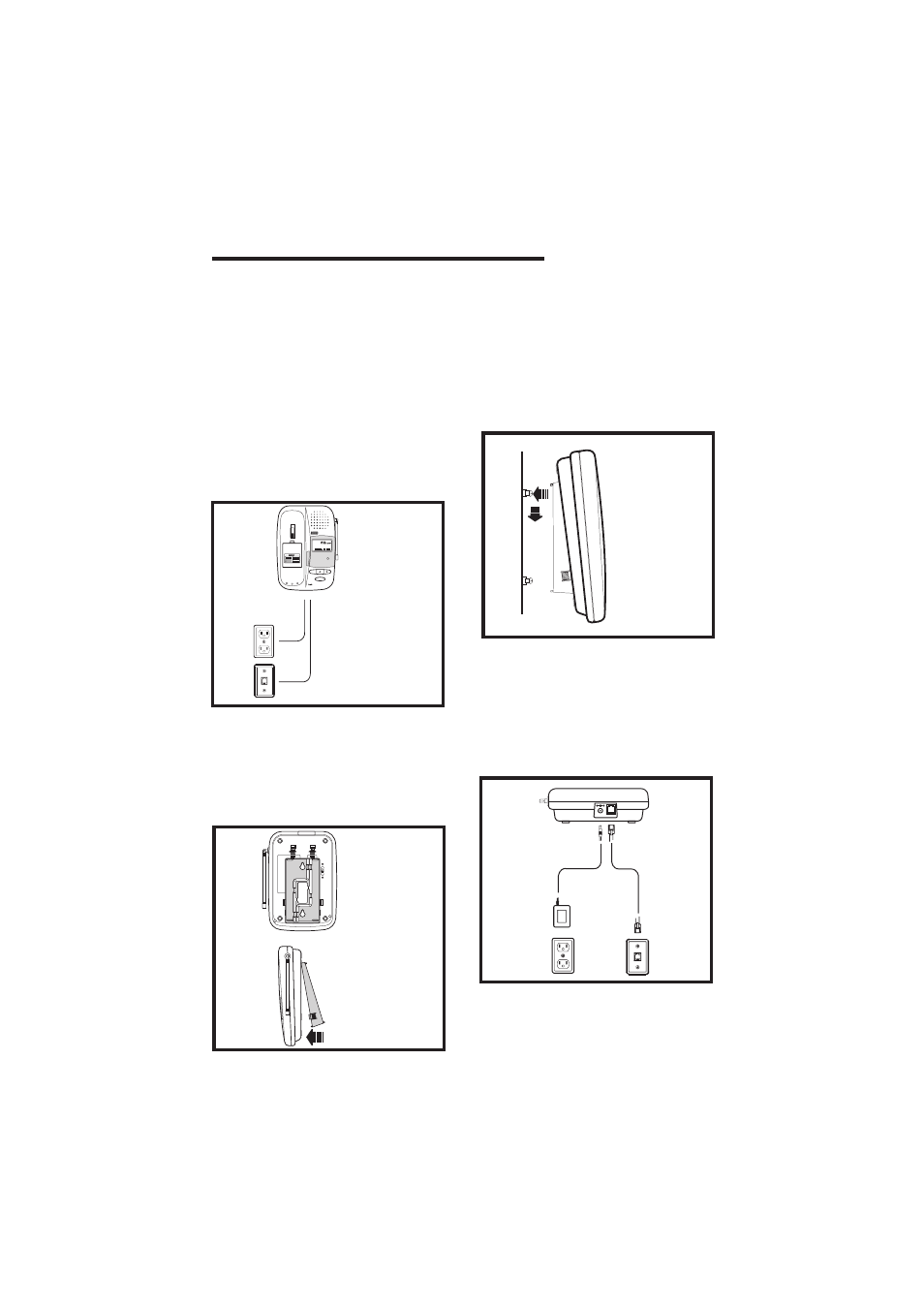 Wall mounting, Position the wall mount adapter on the base, Mount the base on the wall | Connect the telephone cord | VTech 912 User Manual | Page 10 / 32