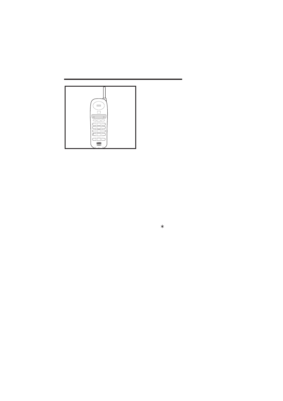 Handset features, In use led, Low battery led | Phone key/flash function, Channel key, Off key, Mem key, Prog key, Redial key, Tone/ key | VTech 912 User Manual | Page 12 / 32