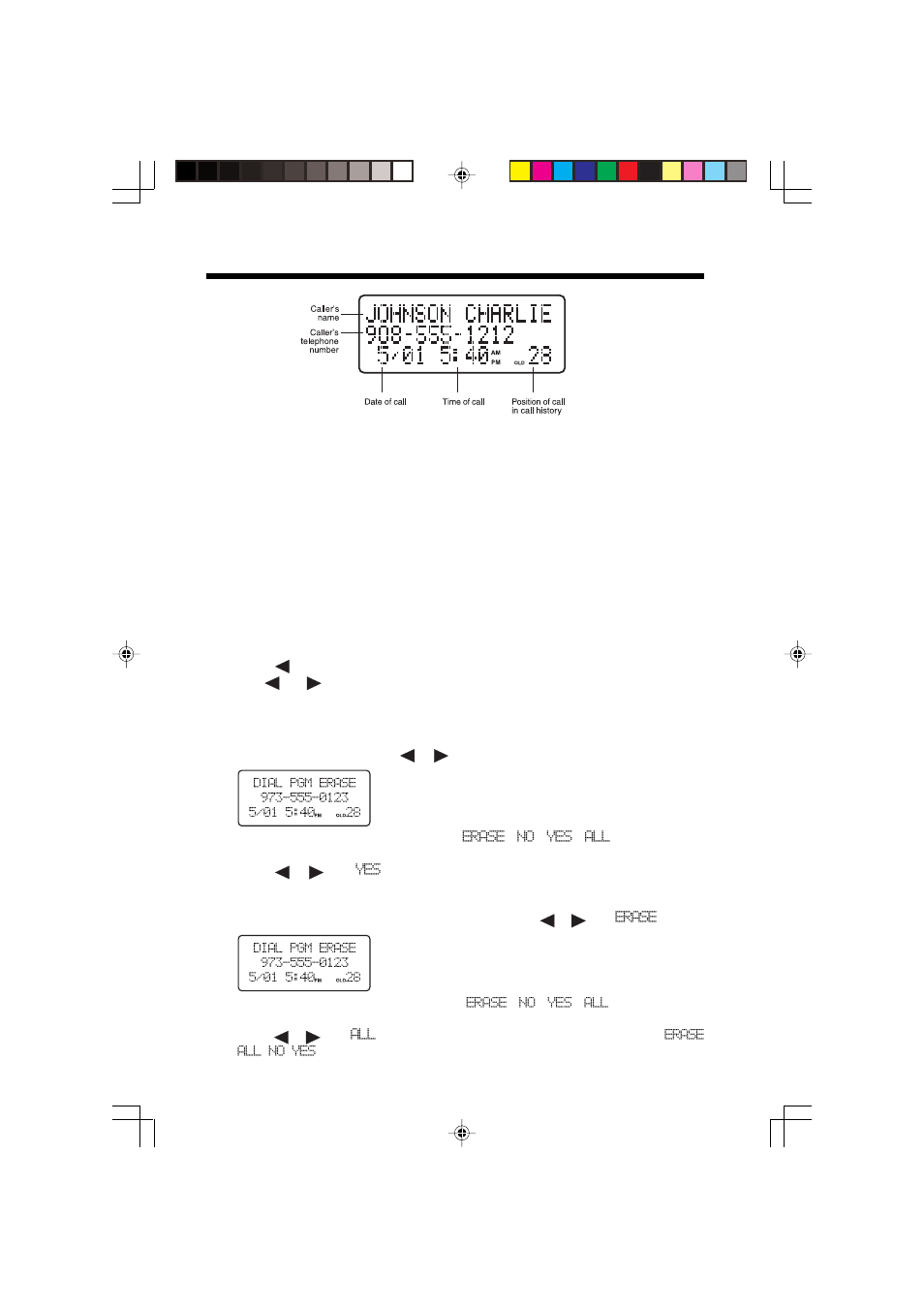 Caller id operation | VTech 2428 User Manual | Page 15 / 26