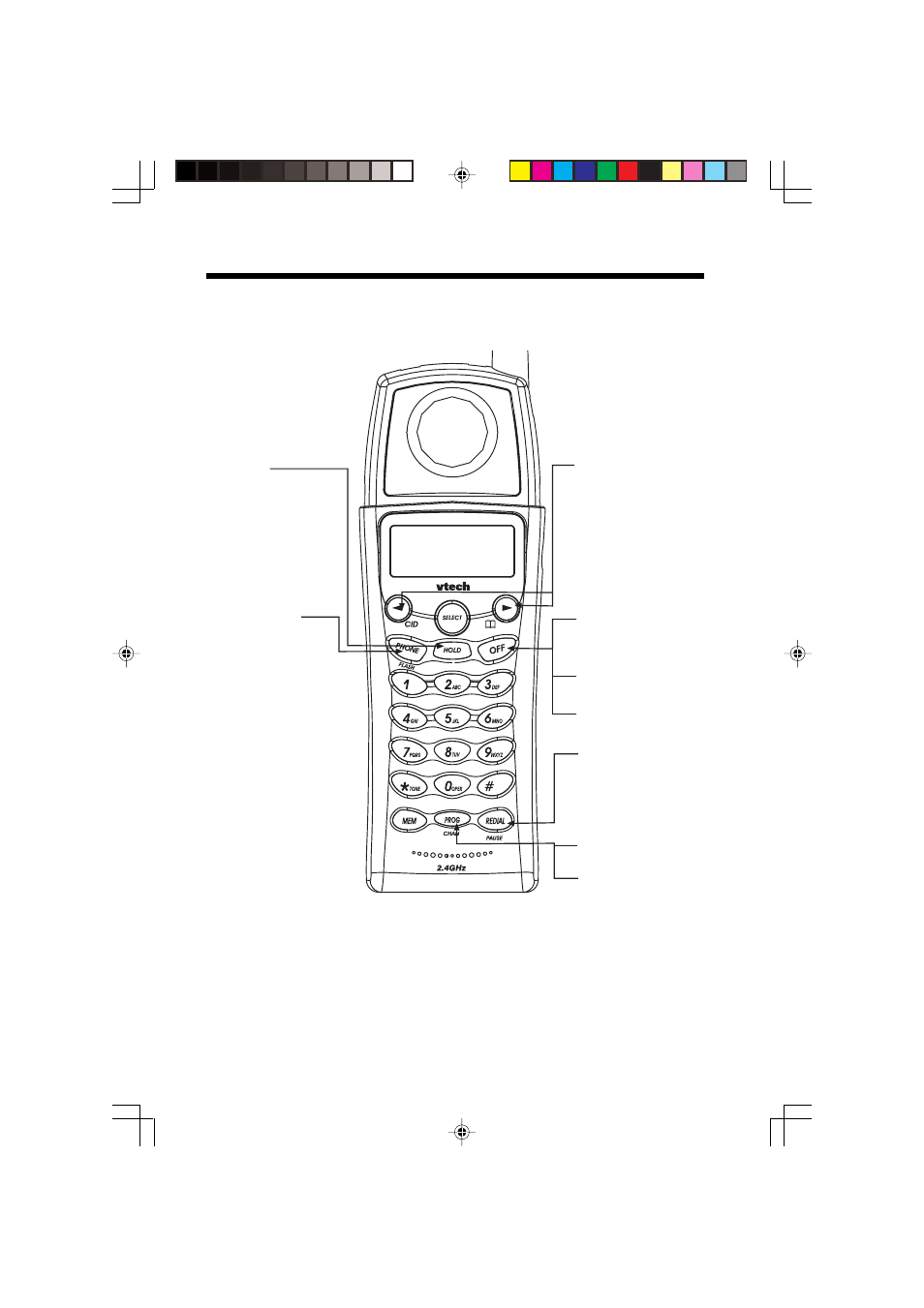 Telephone operation | VTech 2428 User Manual | Page 7 / 26