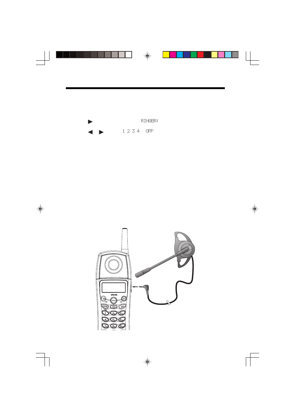 Telephone operation | VTech 2428 User Manual | Page 9 / 26