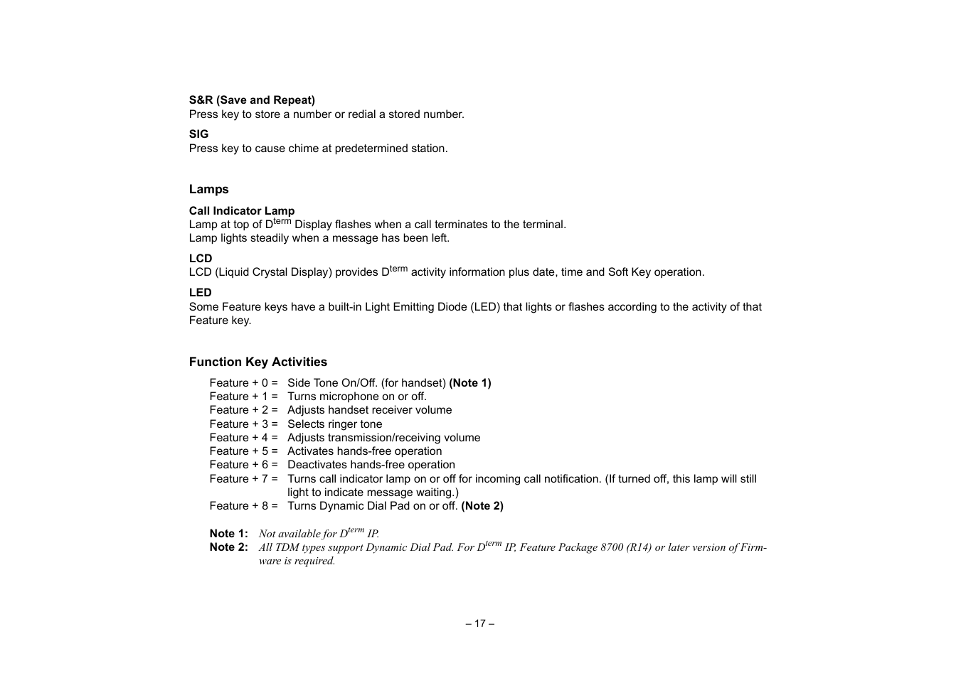 VTech NEAX 2400 IPX User Manual | Page 21 / 80