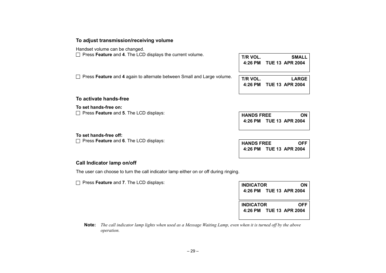 Off-hook trunk queuing, Executive override | VTech NEAX 2400 IPX User Manual | Page 33 / 80