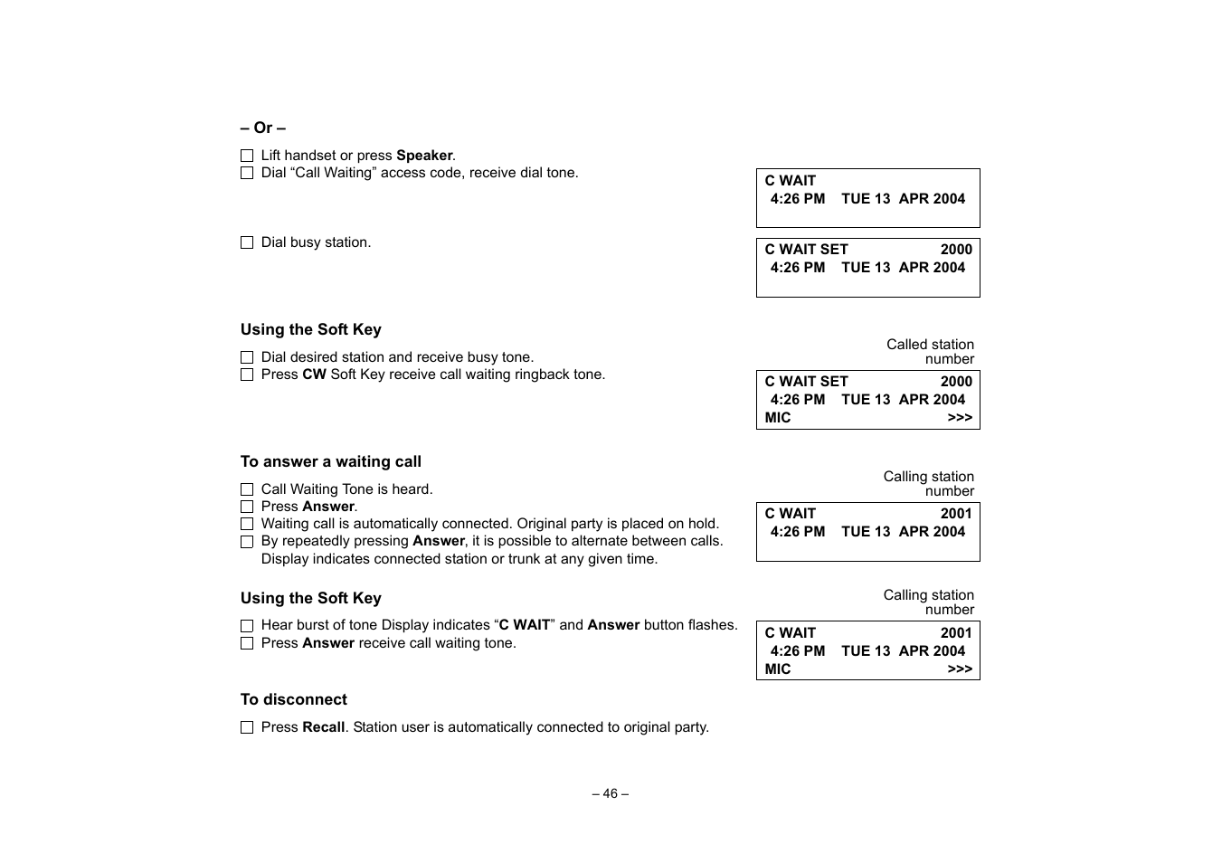 To originate an internal call | VTech NEAX 2400 IPX User Manual | Page 50 / 80