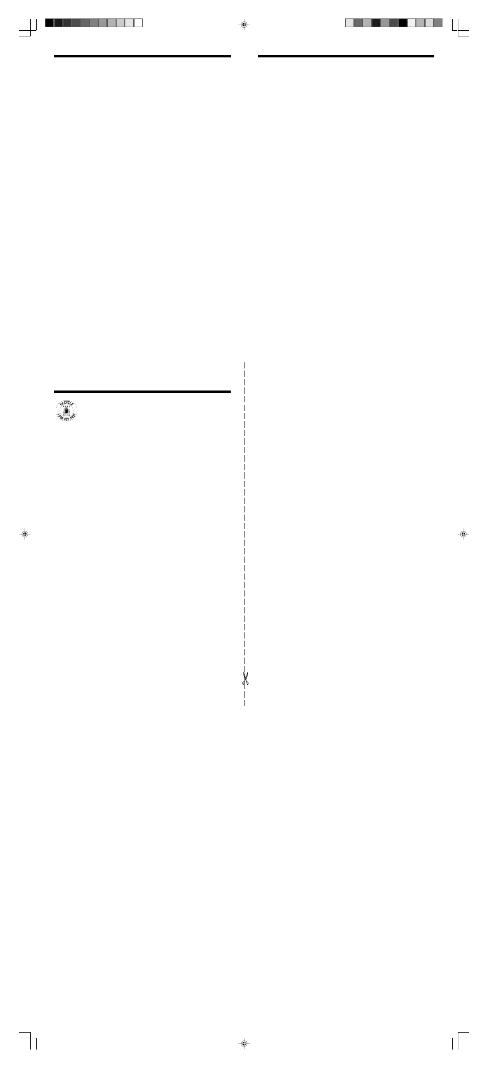 Need help, Call toll free, Fcc, acta and ic regulations | The rbrc, Seal | VTech 2101 User Manual | Page 4 / 4