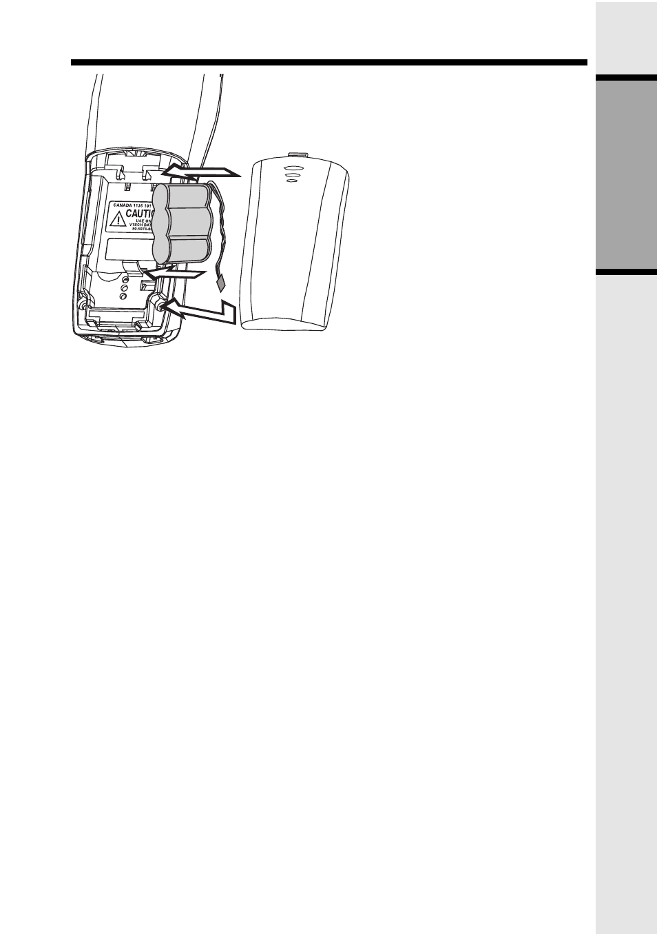 Replacing the handset batteries getting st a r ted | VTech CORDLESS TELEPHONE VT 9152 User Manual | Page 5 / 28