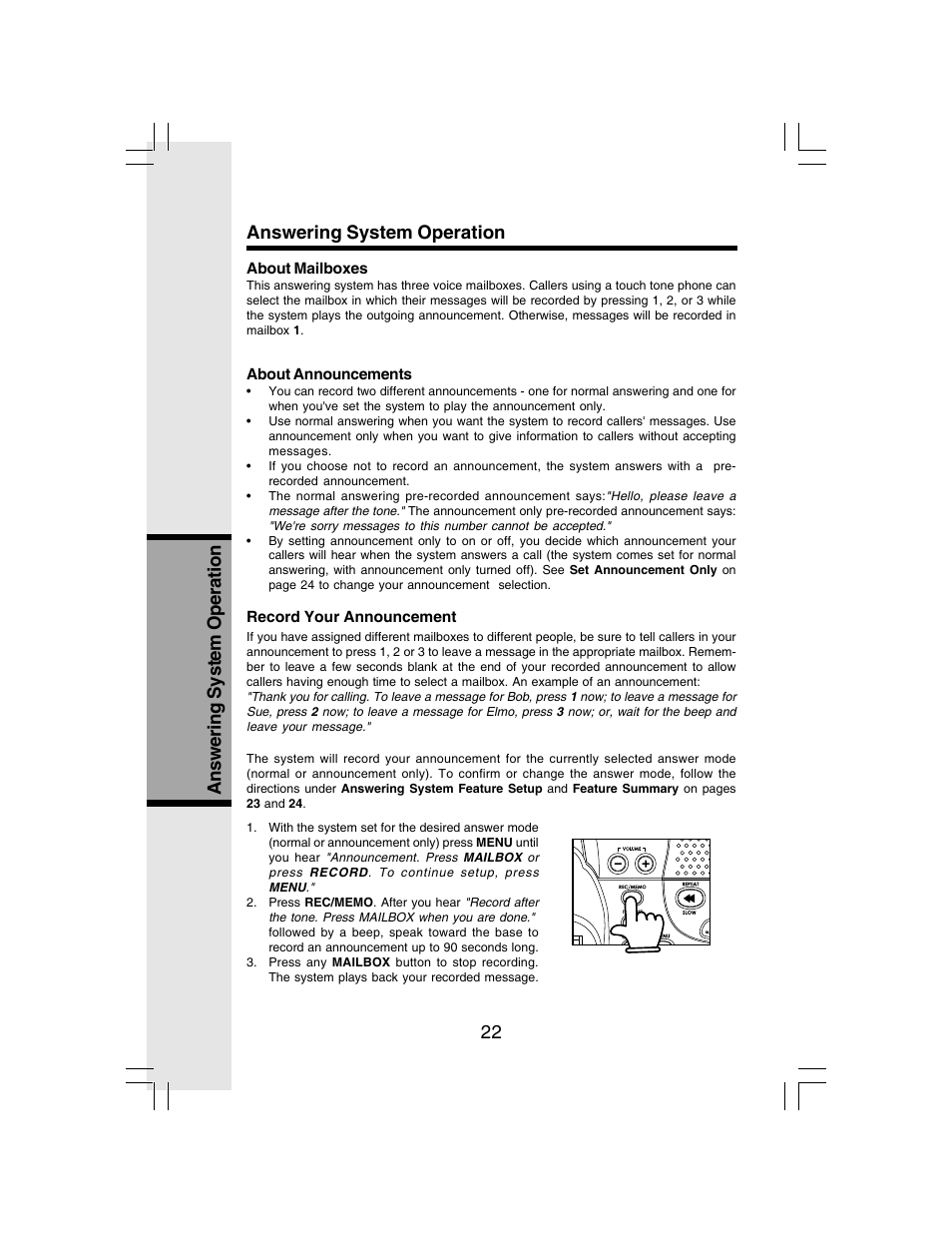 VTech I 6783 User Manual | Page 22 / 45