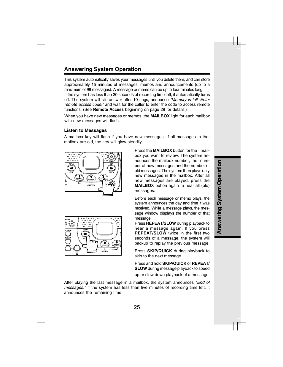 VTech I 6783 User Manual | Page 25 / 45