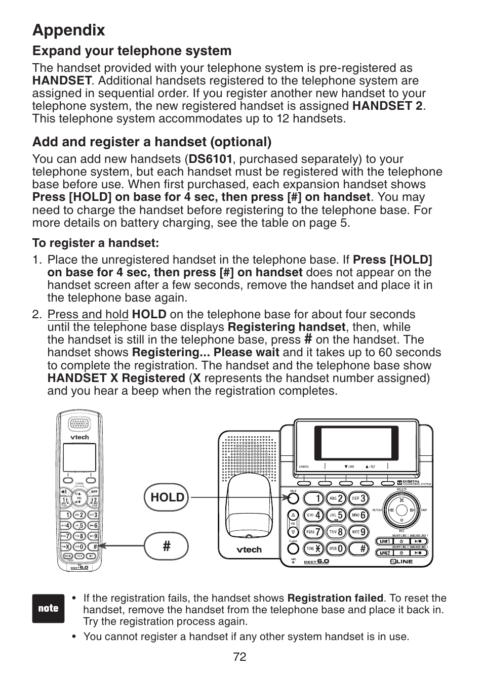 Appendix | VTech DECT6.0 DS6151 User Manual | Page 76 / 95