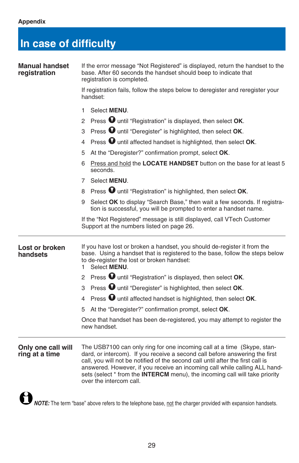 VTech USB 7100 User Manual | Page 31 / 44