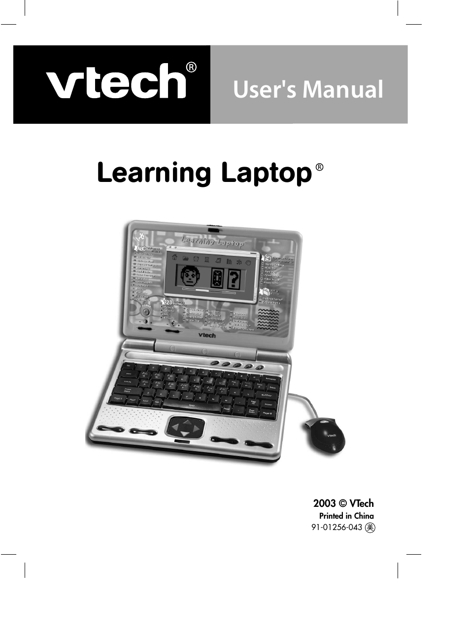 VTech 91-01256-043 User Manual | 16 pages