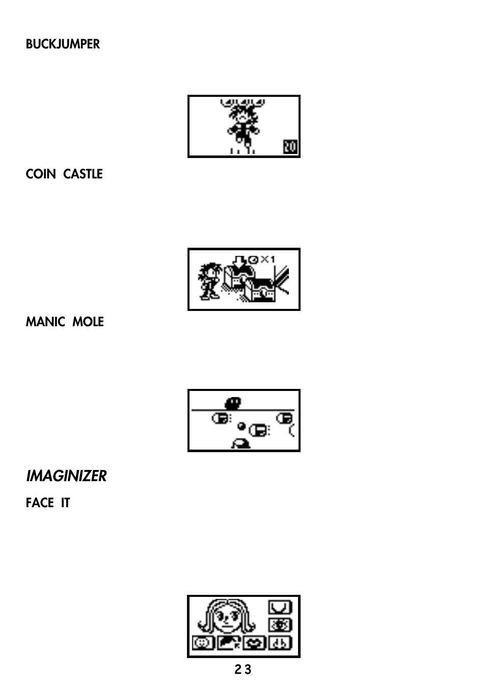 Imaginizer | VTech Video Game Console User Manual | Page 25 / 27