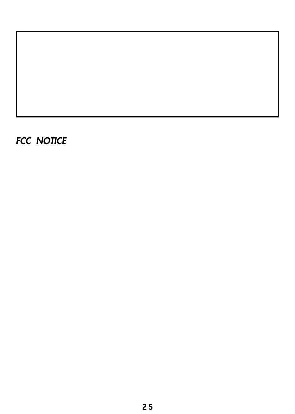 Fcc notice | VTech Video Game Console User Manual | Page 27 / 27