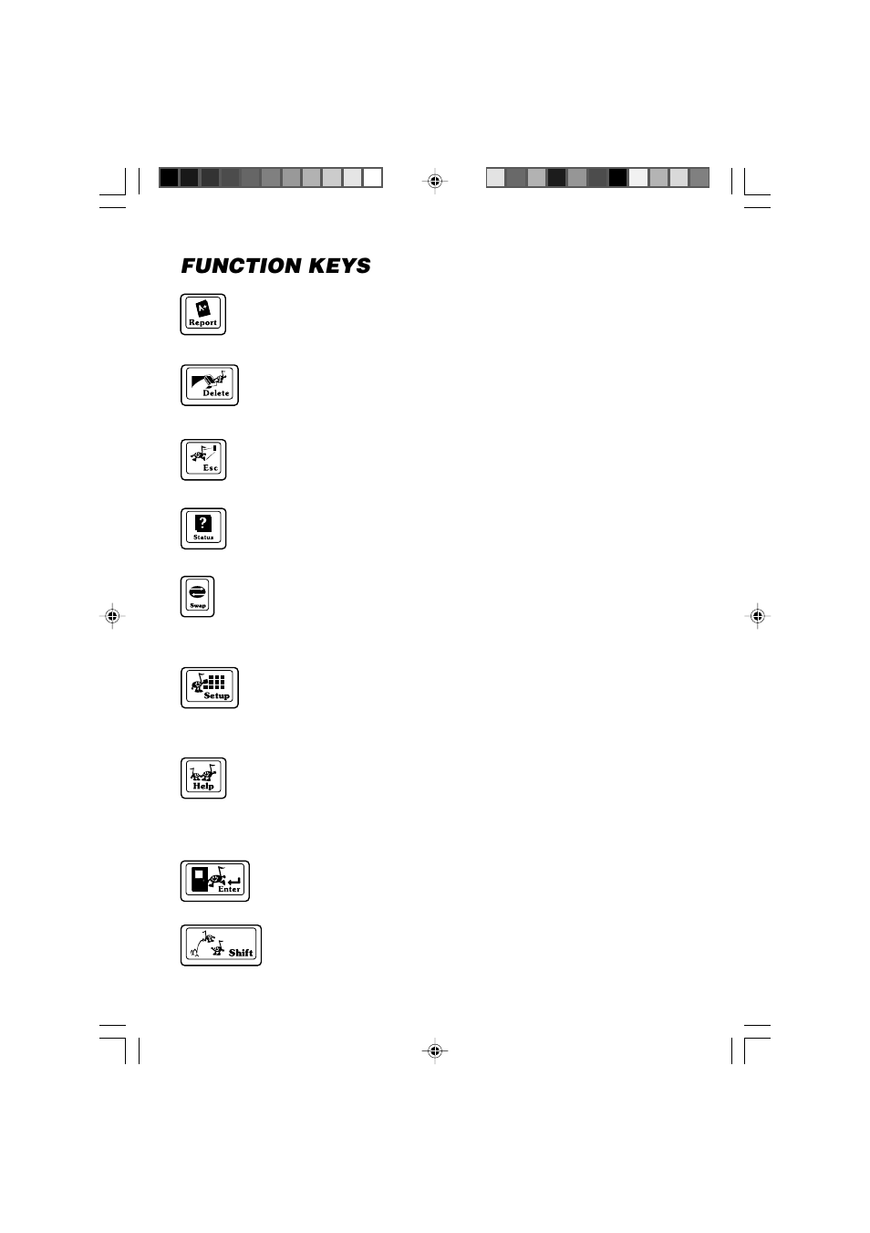 Function keys | VTech Computer Pal In Concert User Manual | Page 10 / 26