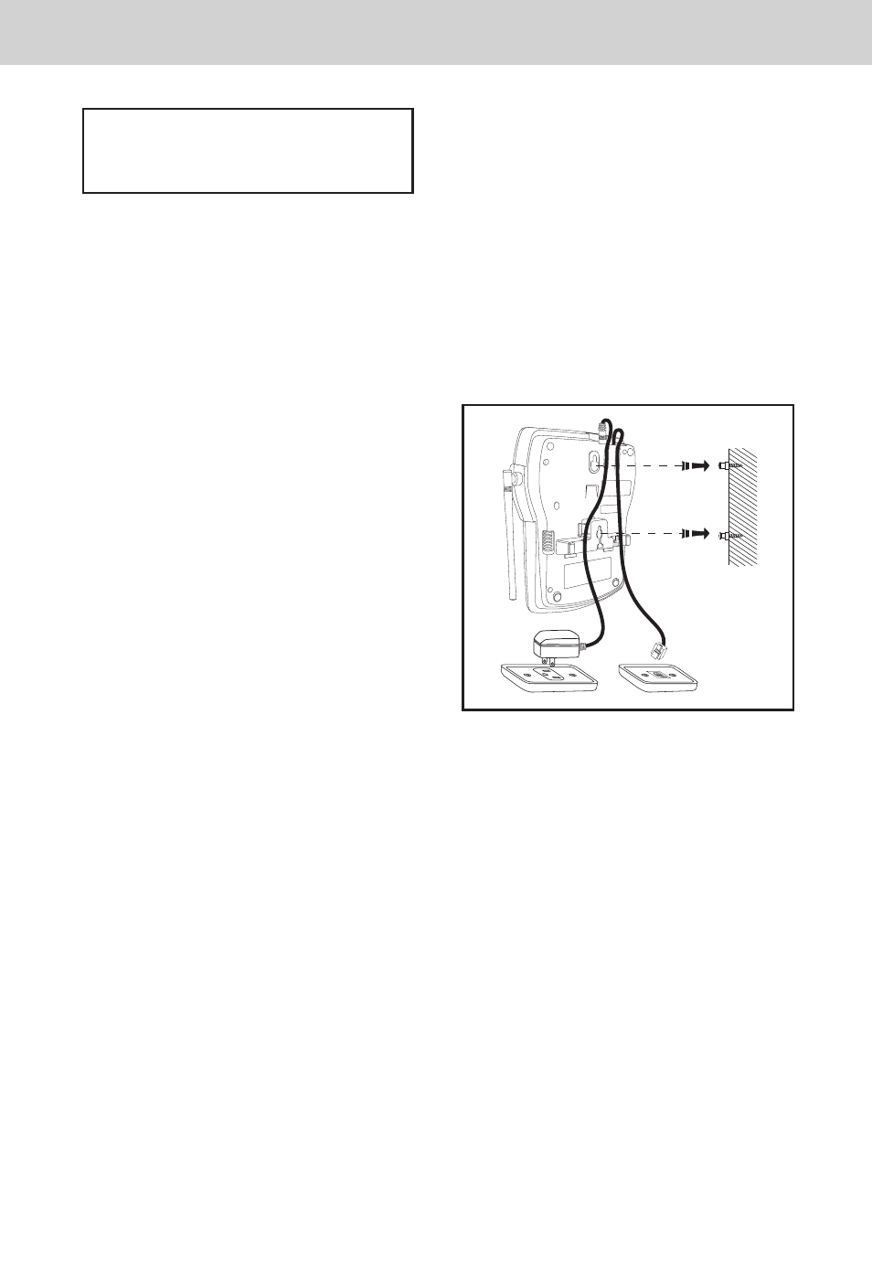 Wall mounting | VTech VT 1511 User Manual | Page 14 / 31