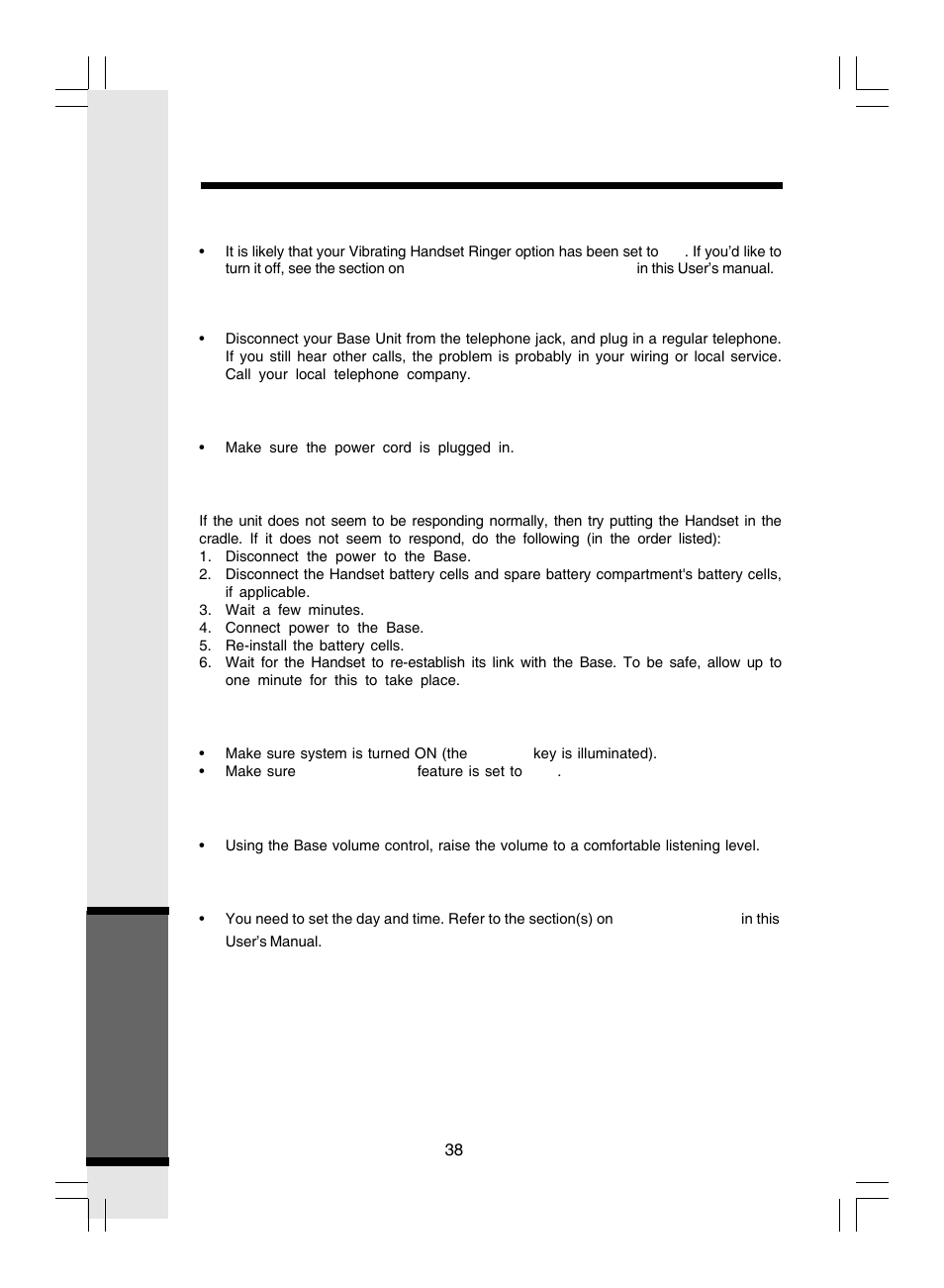 N case of difficulty, Additional information | VTech i 5866 User Manual | Page 38 / 47