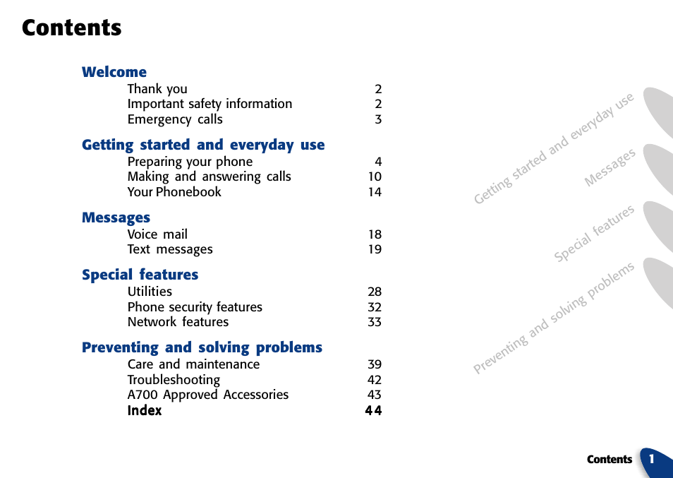 VTech A700 User Manual | 46 pages