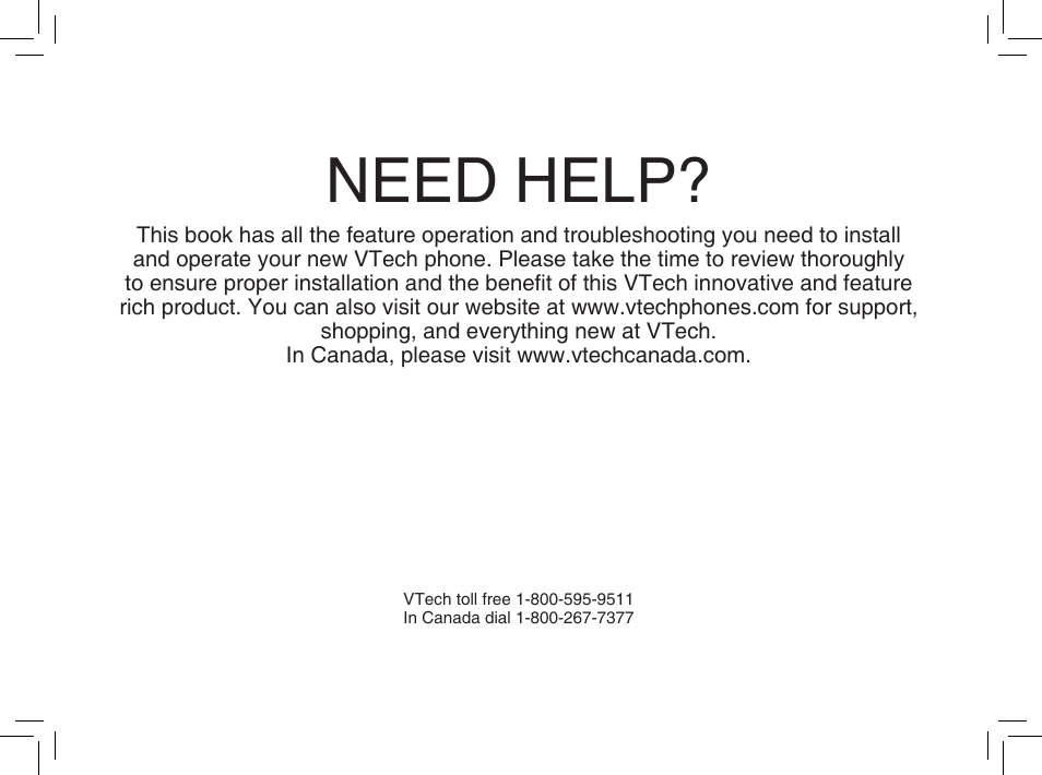 Need help | VTech ia5876 User Manual | Page 4 / 51