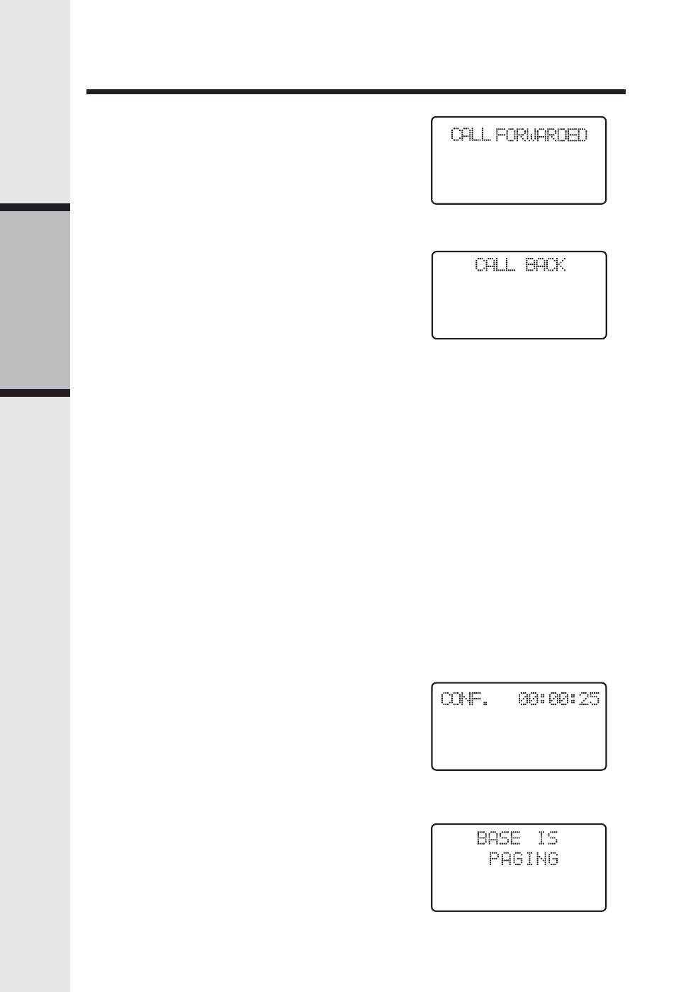 Conference call, Base operation, 14 basic operation | Handset operation | VTech IP 5825 User Manual | Page 14 / 39