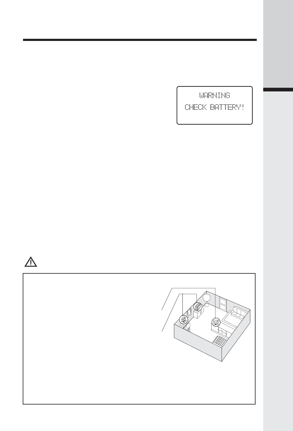 Check battery indicator, Connecting to phone line, Checking for dial tone | Tone/pulse selection, 9getting started setup | VTech IP 5825 User Manual | Page 9 / 39