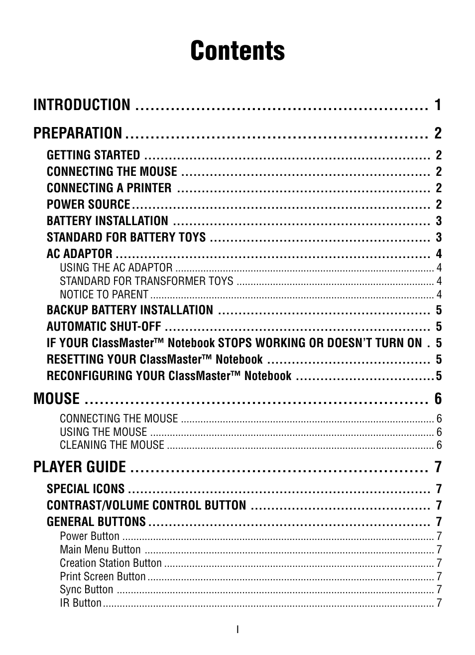 VTech XL Series User Manual | Page 4 / 47