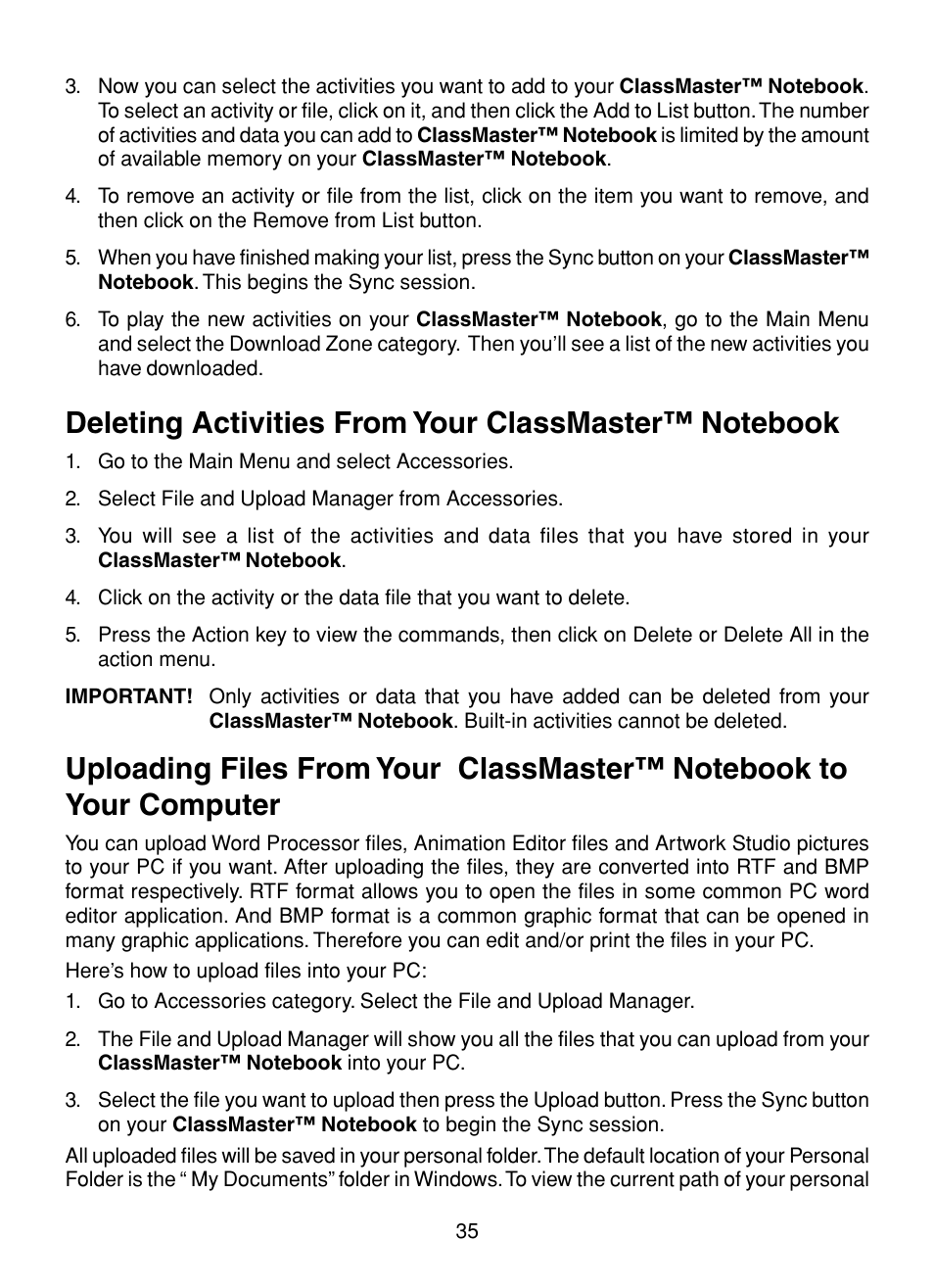 VTech XL Series User Manual | Page 42 / 47