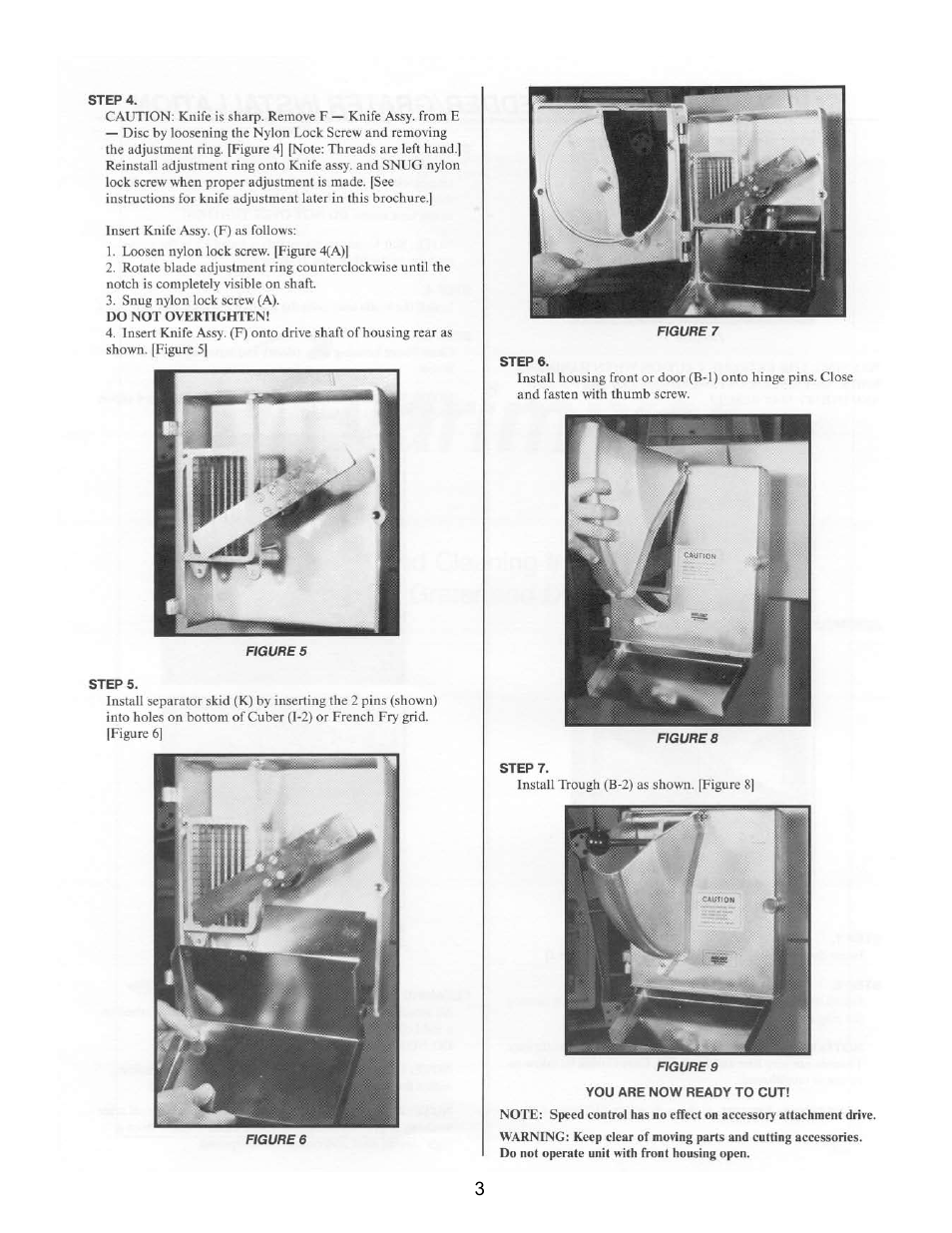 Varimixer Enodis 317AN User Manual | Page 4 / 9