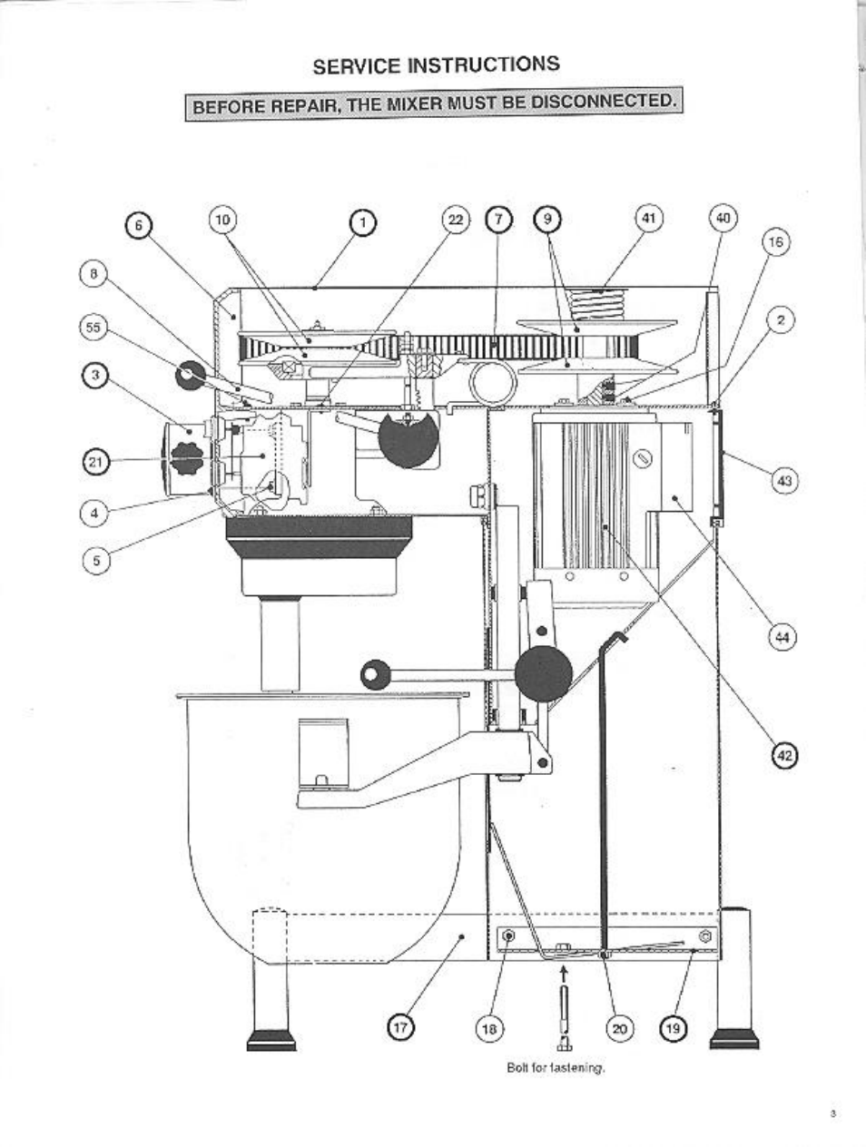 Varimixer W20A User Manual | Page 6 / 30