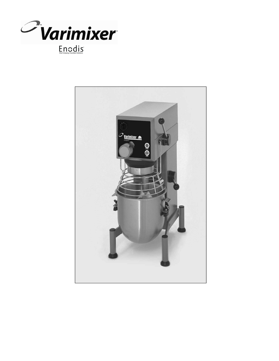 Varimixer J User Manual | 36 pages