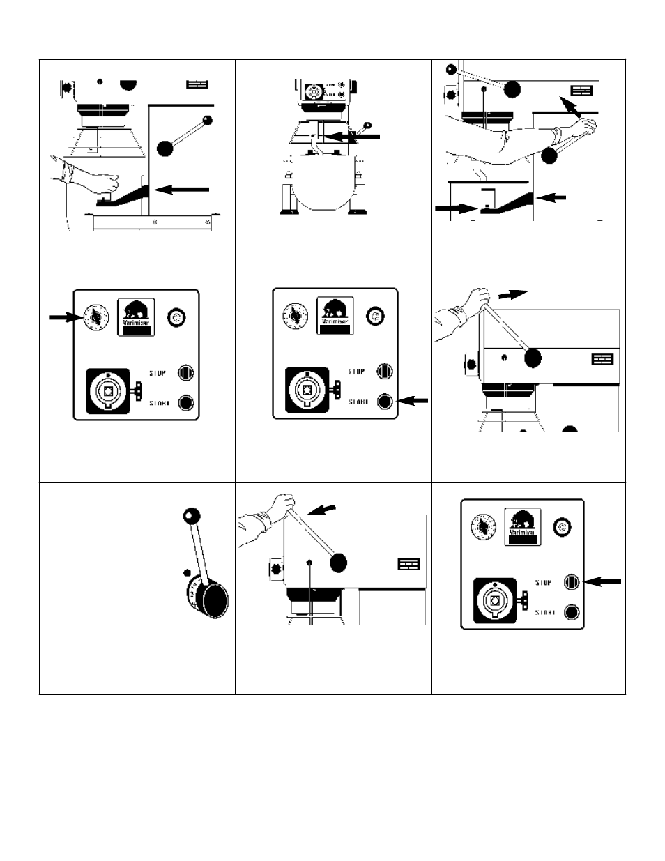 Varimixer operating instructions w20 | Varimixer J User Manual | Page 6 / 36