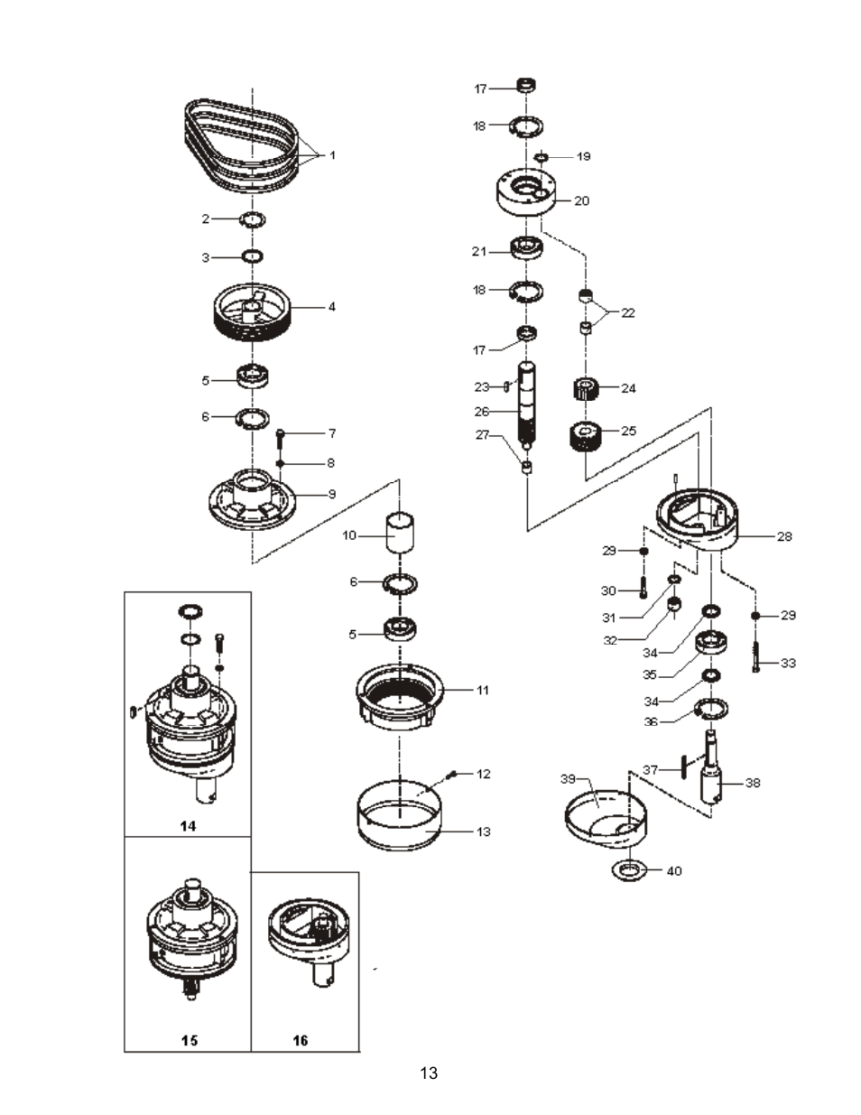 Varimixer W30(A) User Manual | Page 16 / 42