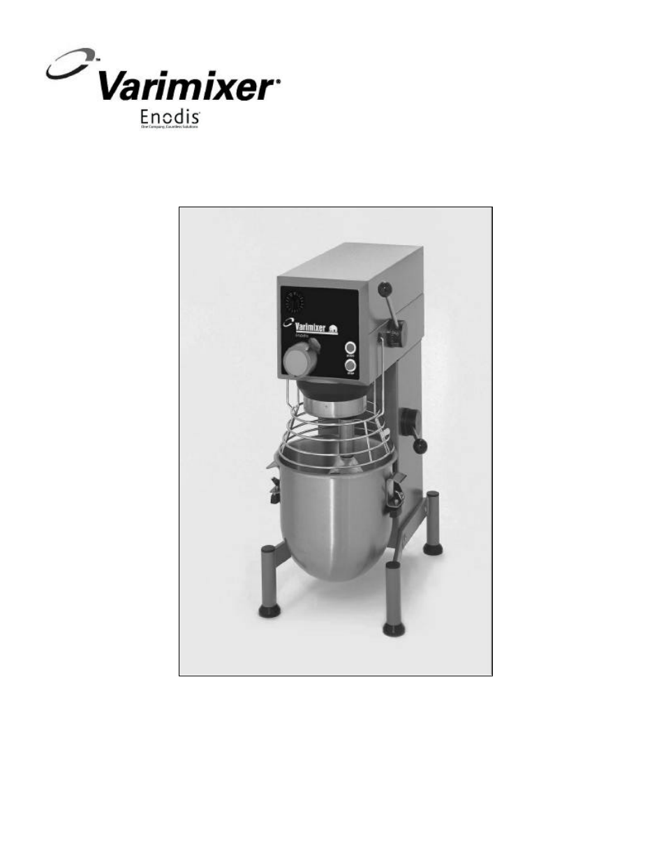 Varimixer W20 J User Manual | 36 pages