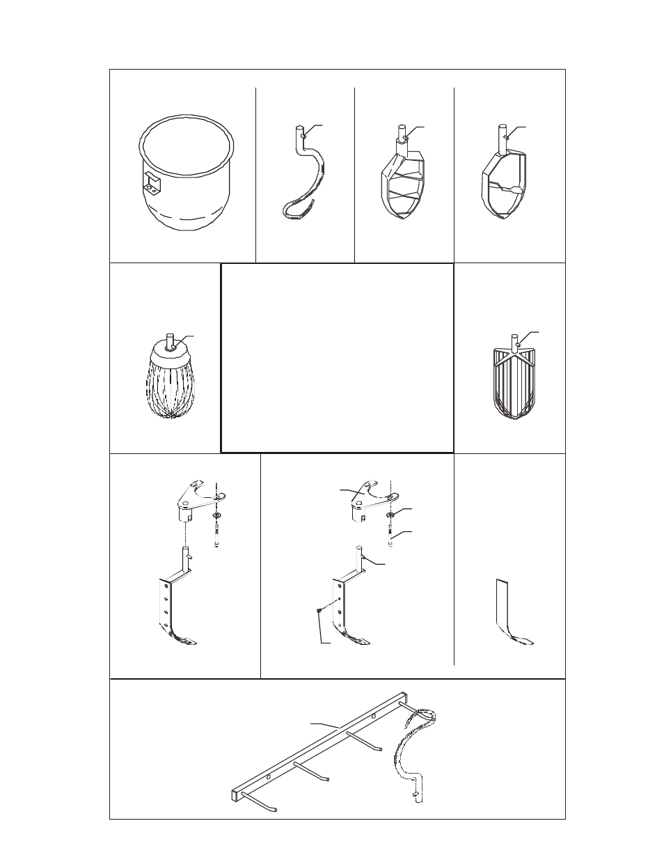 Tools and attachments | Varimixer W20 J User Manual | Page 32 / 36
